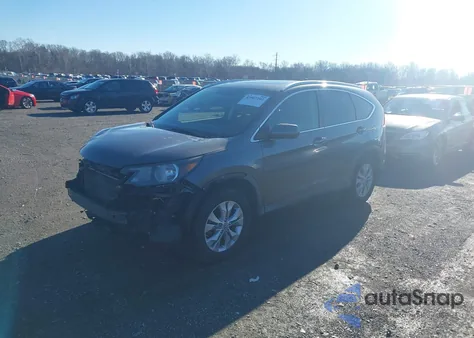 2012 Honda Cr-V Ex-L from USA, damaged, VIN JHLRM4H77CC021180